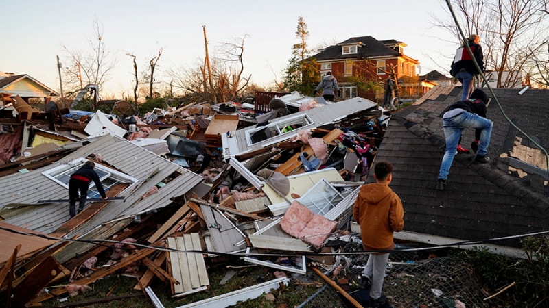 Жительница Кентукки рассказала о беспрецедентном по силе торнадо