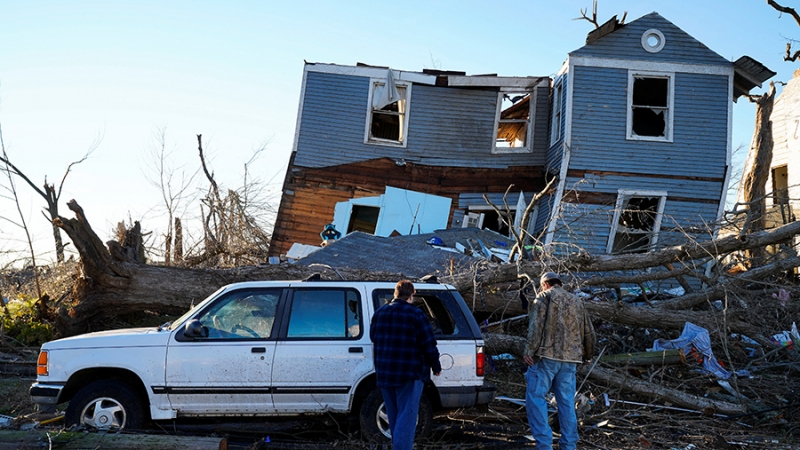 Жительница Кентукки рассказала о «потере всего» из-за торнадо