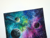 Рисуем космос гуашью поэтапно